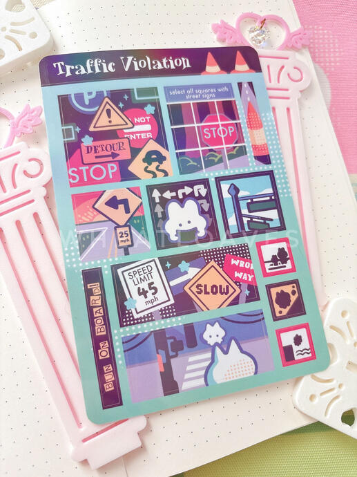 sticker sheet