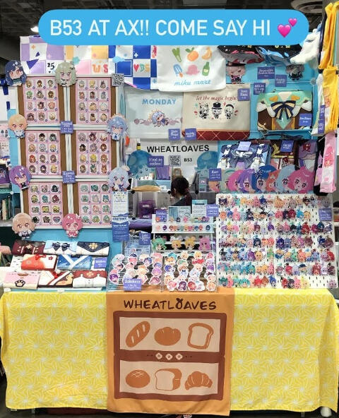 anime expo 2024 table