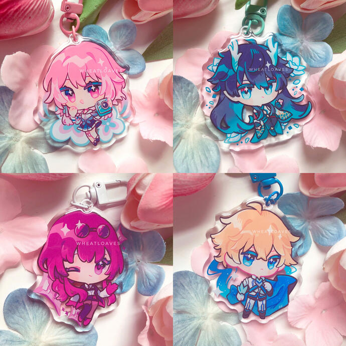 acrylic charms