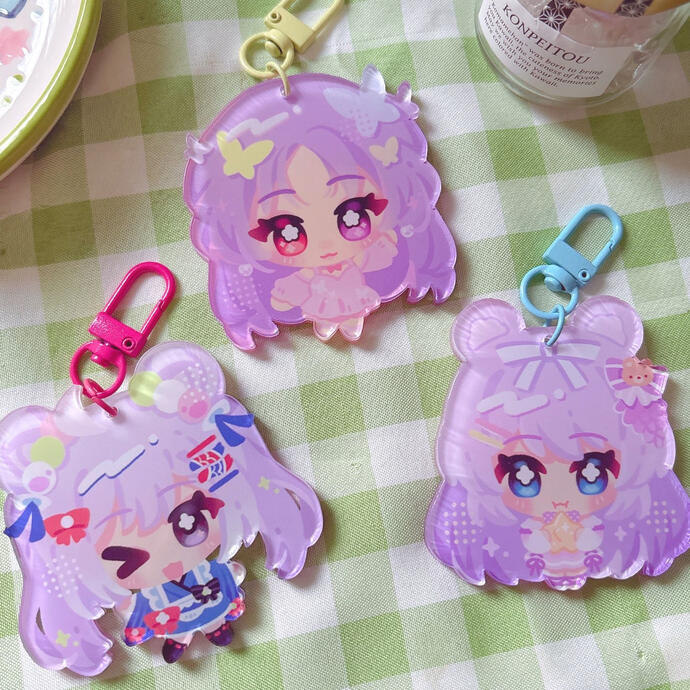 acrylic charms